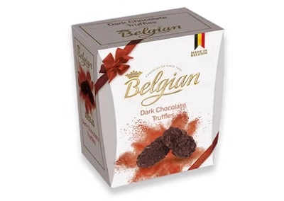 Belgian Trüffel Étcsokoládé Reszelékkel 145G