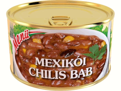 Menü Mexicói chilisbab 400g