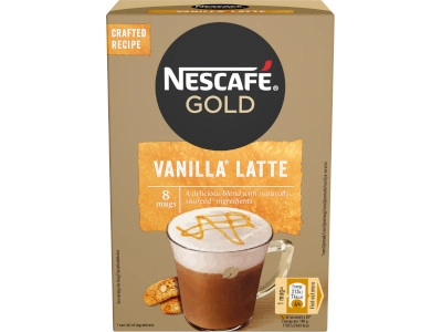 Nescafé Cappuccino Gold vanilla latte 8*18,5g